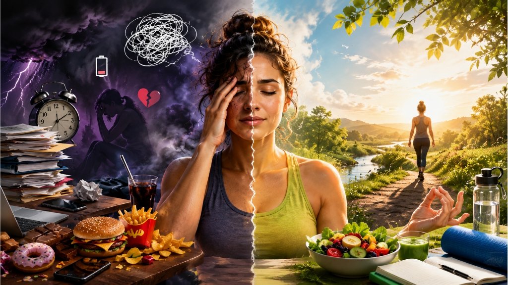 Waarom stress je afvalpoging kan saboteren – vaak zonder dat je het doorhebt